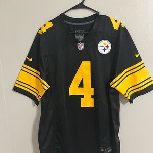 Pittsburgh Steelers #4 Kyle Allen Football Jersey Men's Size M NFL Team Apparel
